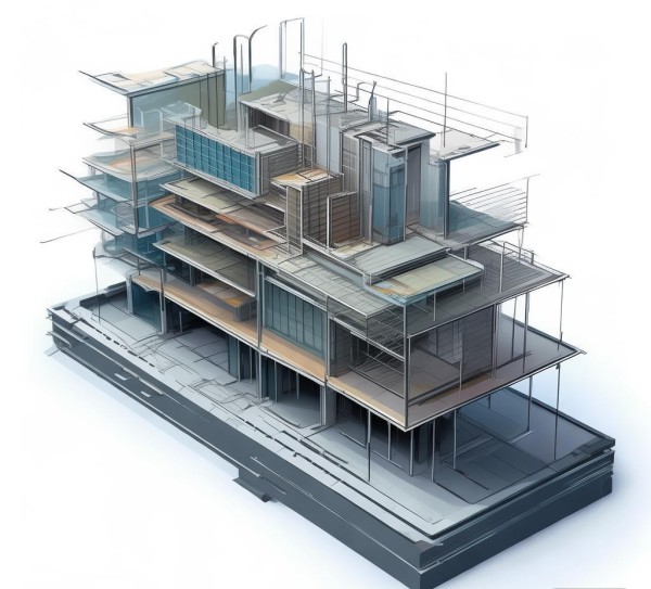 设计横版模板图，Cross-Section Draw册的视觉设计指南